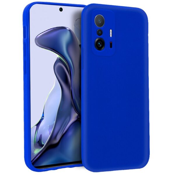 Funda Silicona para Xiaomi 11T / 11T Pro Azul