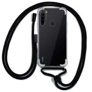 Carcasa para Xiaomi Redmi Note 8 / Note 8 (2021) Cordón Negro