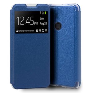 Funda Flip Cover para Xiaomi Redmi Note 8 / Note 8 (2021) Liso Azul