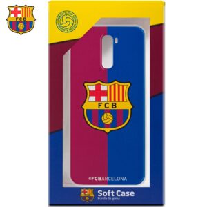 Carcasa  para Xiaomi Pocophone F1 Licencia Fútbol F.C. Barcelona Blaugrama