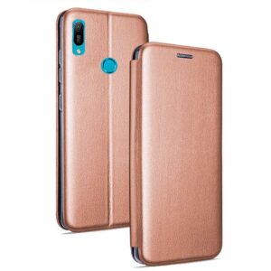 Funda Flip Cover para Huawei Y6 (2019) / Y6s / Honor 8A Elegance Rose Gold