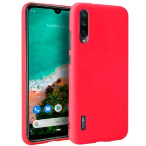 Funda Silicona para Xiaomi Mi A3 Rojo