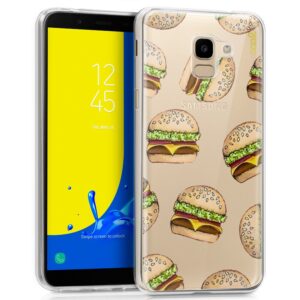 Carcasa para Samsung J6 Clear Burger